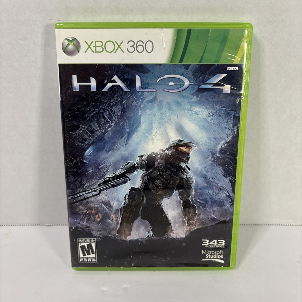Halo 4 Xbox 360 Microsoft 2012 2-Disc Set 343 Industries NTSC Master Chief